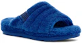 Lookbook UGG Fluff You 簡約毛絨時尚拖鞋 深藍