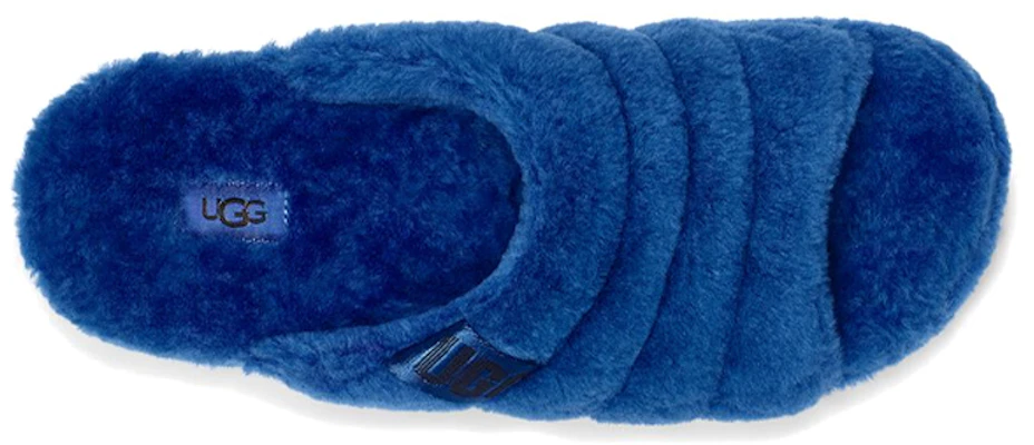 UGG Fluff You 簡約毛絨時尚拖鞋 深藍 Shop UGG Fluff You 簡約毛絨時尚拖鞋 深藍