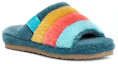 Lookbook UGG Fluff You 舒適保暖 毛絨時尚拖鞋 海藍色