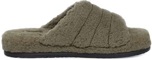 Order UGG Fluff You 輕便舒適毛絨時尚涼拖 橄欖色