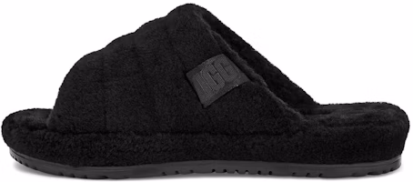 UGG Fluff You Slide Black 1117473-BTFL UGG Fluff You Slide Black 1117473-BTFL