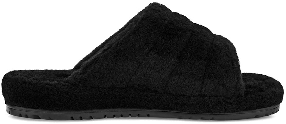 UGG Fluff You 黑色毛绒拖鞋 1117473-BTFL Order UGG Fluff You 黑色毛绒拖鞋 1117473-BTFL