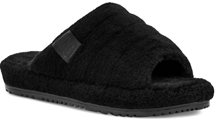UGG Fluff You 黑色毛绒拖鞋 1117473-BTFL Lookbook UGG Fluff You 黑色毛绒拖鞋 1117473-BTFL