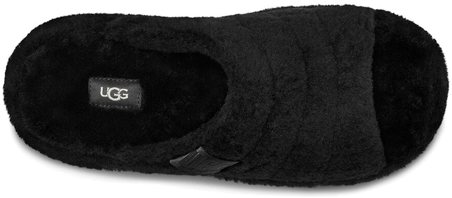 UGG Fluff You Slide Hitam 1117473-BTFL Shop UGG Fluff You Slide Hitam 1117473-BTFL