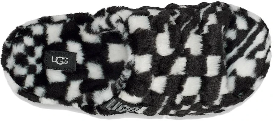 UGG Fluffita ''Checkerboard'' Damesslippers 1134871-BLK Purchase UGG Fluffita ''Checkerboard'' Damesslippers 1134871-BLK