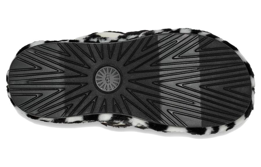 Details for UGG Fluffita ''Checkerboard'' Damesslippers 1134871-BLK