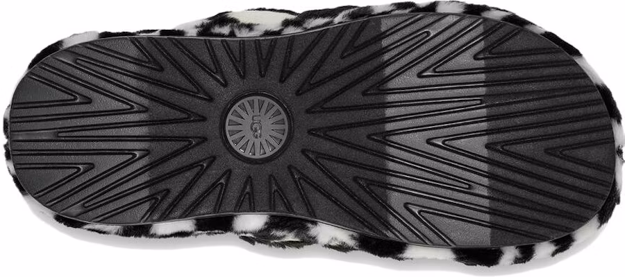 UGG Fluffita ''Checkerboard'' Damesslippers 1134871-BLK Details for UGG Fluffita ''Checkerboard'' Damesslippers 1134871-BLK