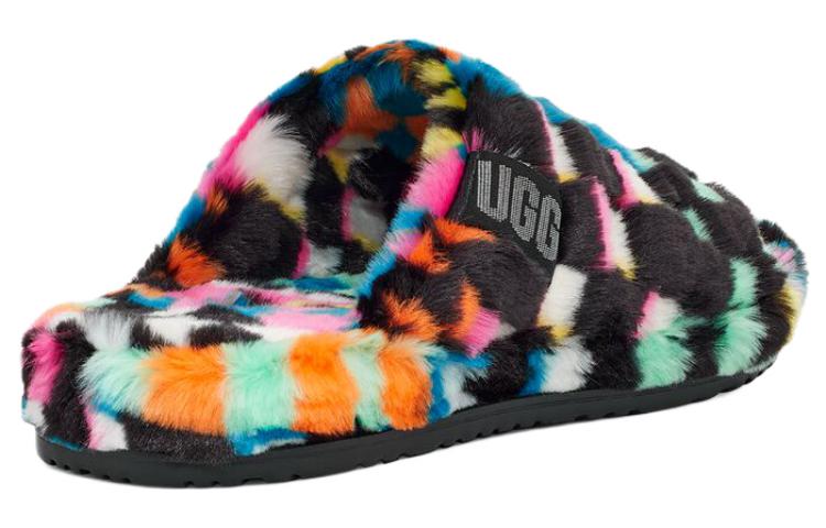 Shop UGG Fluffita Pantofole ''Checkerboard'' 1134871-MULT
