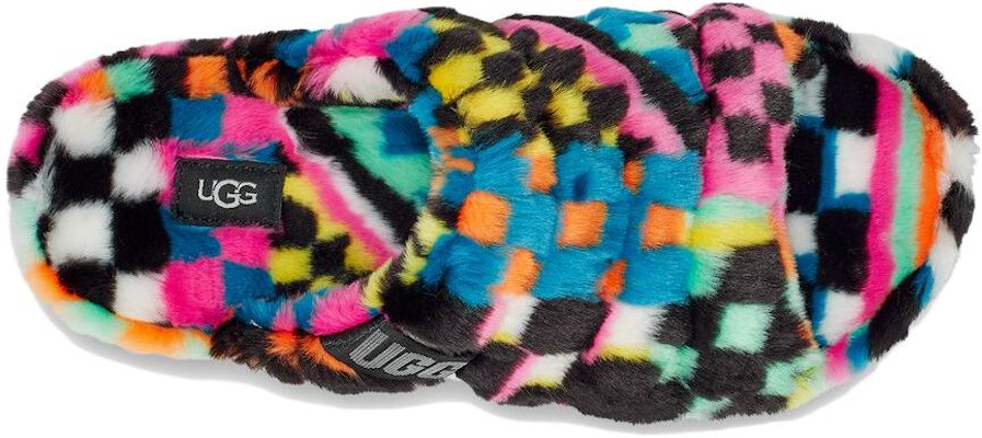Selipar UGG Fluffita 'Checkerboard' 1134871-MULT Purchase Selipar UGG Fluffita 'Checkerboard' 1134871-MULT