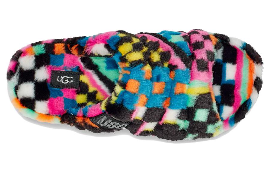 Purchase UGG Fluffita Pantofole ''Checkerboard'' 1134871-MULT