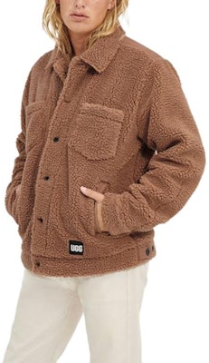 UGG FW23 Jaket Lengan Panjang Logo Warna Solid 1132331-CAB Cheap UGG FW23 Jaket Lengan Panjang Logo Warna Solid 1132331-CAB