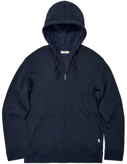 ugg-fw-23-blue-zip-up-hoodie-long-sleeve-solid-color-1103584-navy