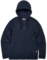 UGG FW23 Blue Zip-Up Hoodie Long Sleeve Solid Color 1103584-NAVY UGG FW23 Blue Zip-Up Hoodie Long Sleeve Solid Color 1103584-NAVY