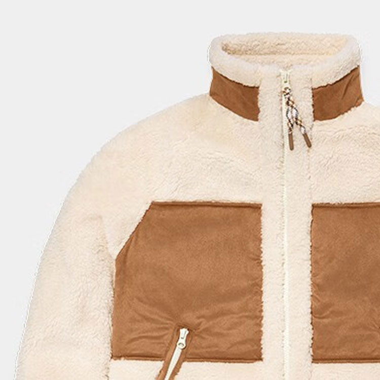 Purchase UGG FW23 カラーブロック ジップアップ ジャケット - オフホワイト 1144314