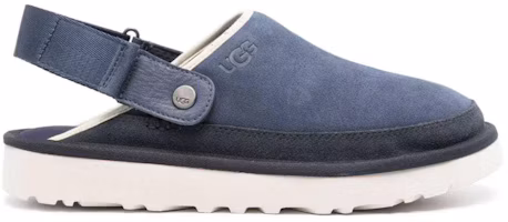 Order UGG Goldencoast 絨面 舒適凹面壓花 包頭拖鞋 男款 藍色