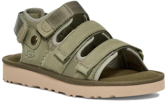 UGG 時尚百搭 沙灘涼鞋 男款 綠色 Lookbook UGG 時尚百搭 沙灘涼鞋 男款 綠色