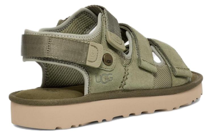 Shop UGG 時尚百搭 沙灘涼鞋 男款 綠色