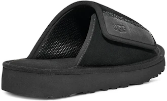 Purchase UGG 黃金海岸 滑入式 雙層牛皮 輕盈簡潔 時尚涼鞋 男款 黑色