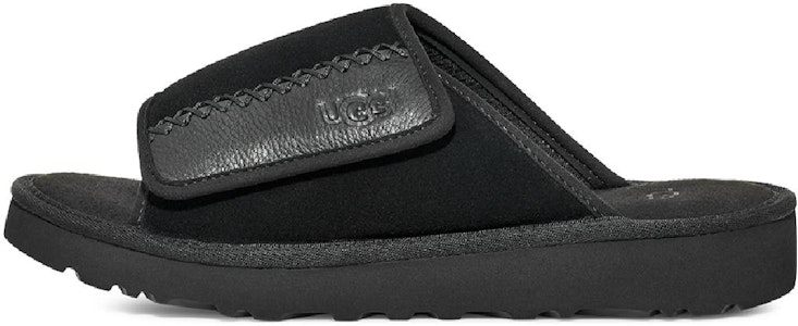 UGG ゴールデンコースト 軽量レザー黒スライド 1136651-BLK Buy UGG ゴールデンコースト 軽量レザー黒スライド 1136651-BLK