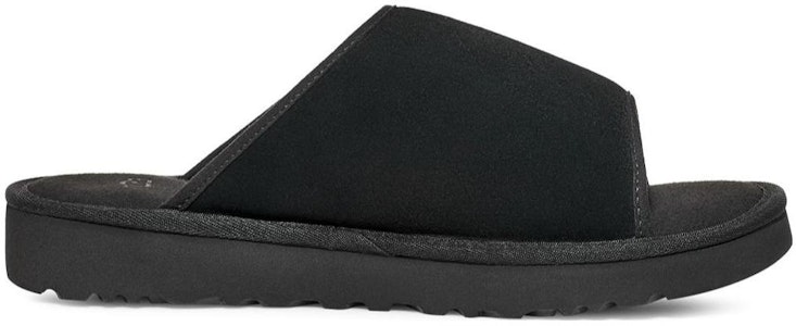 UGG ゴールデンコースト 軽量レザー黒スライド 1136651-BLK Order UGG ゴールデンコースト 軽量レザー黒スライド 1136651-BLK