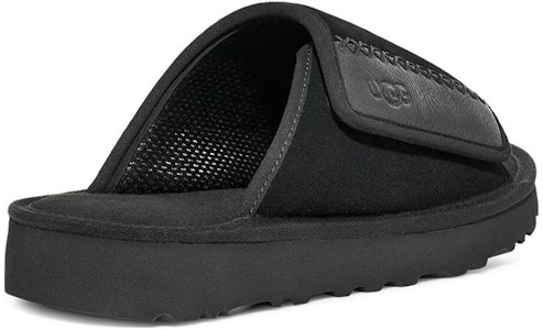 UGG ゴールデンコースト 軽量レザー黒スライド 1136651-BLK Shop UGG ゴールデンコースト 軽量レザー黒スライド 1136651-BLK