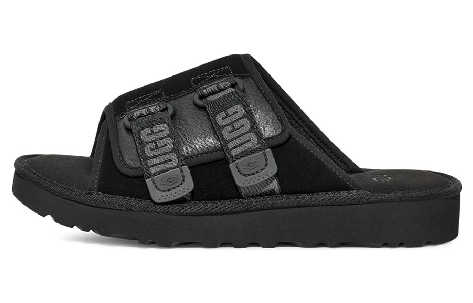 UGG Goldencoast Strap Slide 'Black' 1142730-BLK