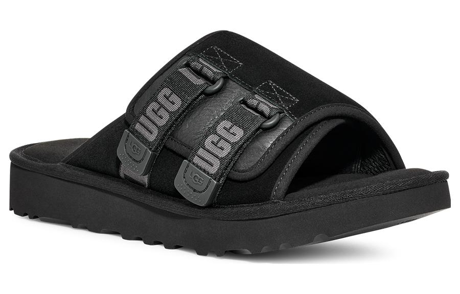 Shop UGG Goldencoast Strap Slide ''Zwart'' 1142730-BLK