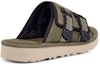 Shop UGG Goldencoast Strap Slide 'Moss Green' - Selipar Strap Hijau Lumut UGG 1142730-MSG