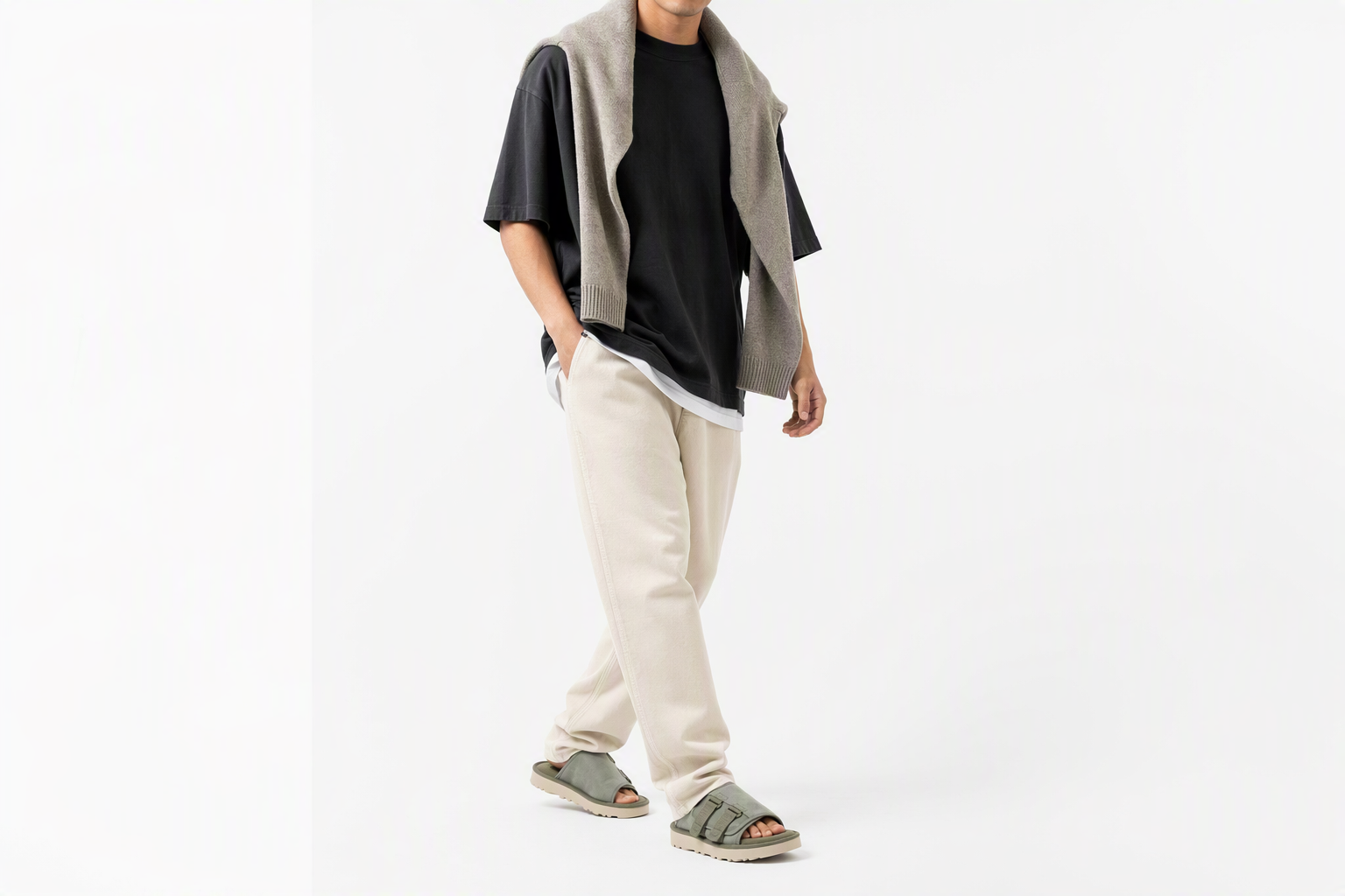 Order UGG 金岸运动拖鞋「阴影苜蓿绿」 1142730-SDC