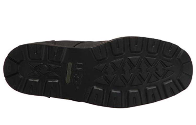 Details for UGG 頭層牛皮 保暖防水休閒 短靴 男款 黑色