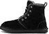 UGG Harkley But Fleece Berbulu Hitam Musim Salji 1016472-BLK