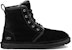 UGG Harkley But Fleece Berbulu Hitam Musim Salji 1016472-BLK