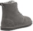 Shop But Harkley UGG Berbulu Fleece untuk Musim Salji Warna Kelabu 1016472-CHRC