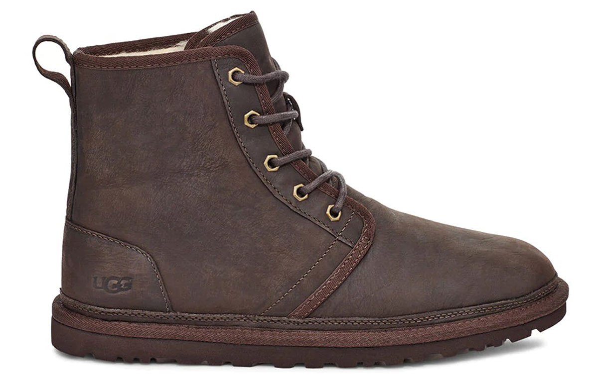 Order UGG Harkley Leather 'Thick Warm Sheepskin - Coffee' 1103882-STT