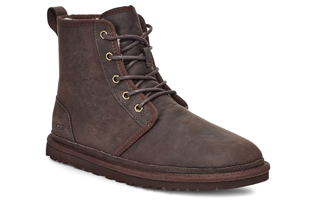 Lookbook UGG Harkley Leather 'Thick Warm Sheepskin - Coffee' 1103882-STT