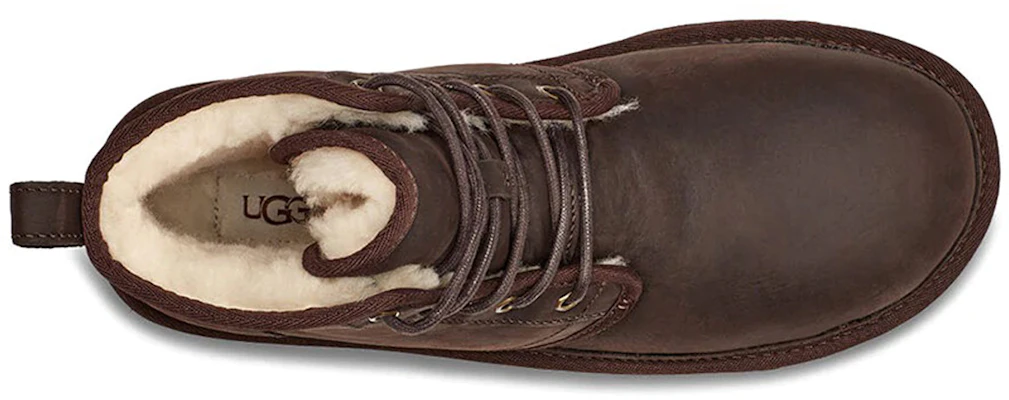 UGG Harkley Leather 'Thick Warm Sheepskin - Coffee' 1103882-STT Purchase UGG Harkley Leather 'Thick Warm Sheepskin - Coffee' 1103882-STT