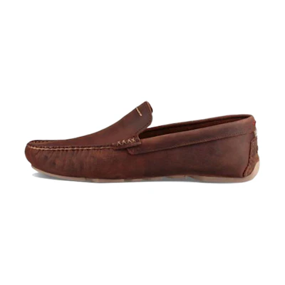 UGG Henrick Moccasin Shoes 'Brown Red'