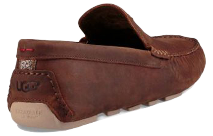 Shop UGG 男鞋亨利克莫卡辛鞋 '棕红色' 1017317-RDCL