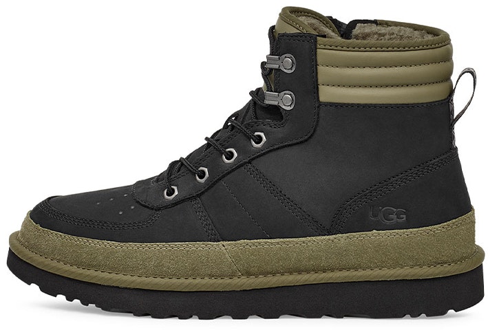 ugg-highland-comfort-warmth-short-mid-calf-outdoor-boot-men-s-black-green-1122170-bbonb