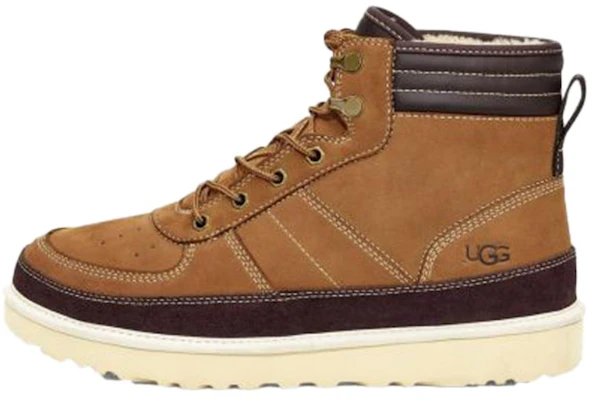 UGG Highland Hoge Sneakers Met Veters en Warme Voering Bruin 1097089-CHE Buy UGG Highland Hoge Sneakers Met Veters en Warme Voering Bruin 1097089-CHE