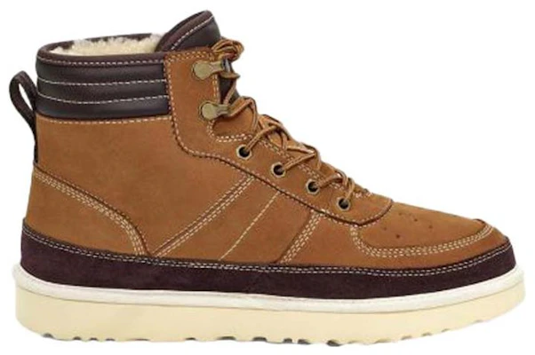 UGG Highland Hoge Sneakers Met Veters en Warme Voering Bruin 1097089-CHE Order UGG Highland Hoge Sneakers Met Veters en Warme Voering Bruin 1097089-CHE