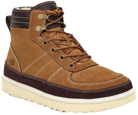 UGG Highland Hoge Sneakers Met Veters en Warme Voering Bruin 1097089-CHE Lookbook UGG Highland Hoge Sneakers Met Veters en Warme Voering Bruin 1097089-CHE