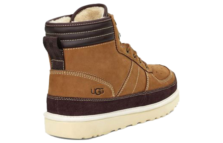 Shop UGG Highland Hoge Sneakers Met Veters en Warme Voering Bruin 1097089-CHE