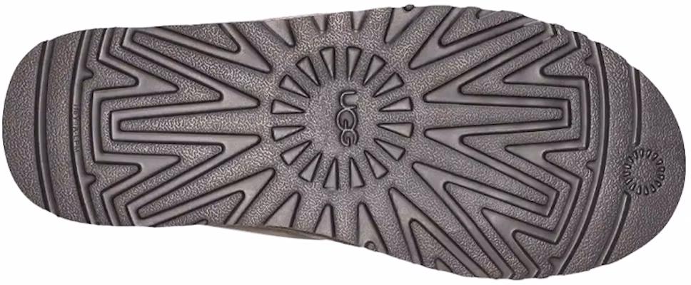 UGG Kenton Slipper Fleece Lined Shoe Gray 3010-CHRC Details for UGG Kenton Slipper Fleece Lined Shoe Gray 3010-CHRC