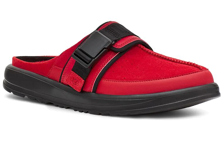 Lookbook UGG Kick It Slide 'Burgundy Fashion' - Selipar Fesyen Burgundy UGG. 1117471-SBR