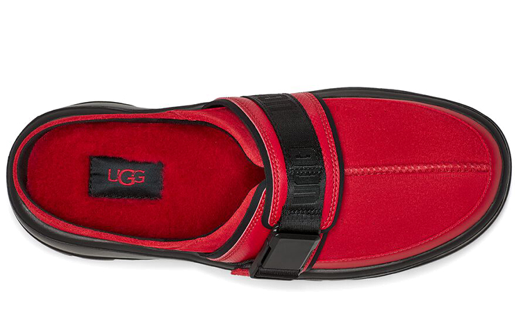 Shop UGG Kick It Slide 'Burgundy Fashion' - Selipar Fesyen Burgundy UGG. 1117471-SBR