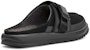 Selipar Hitam Fesyen Ringan UGG Kick It Slide Cozy 1117471-BTNL