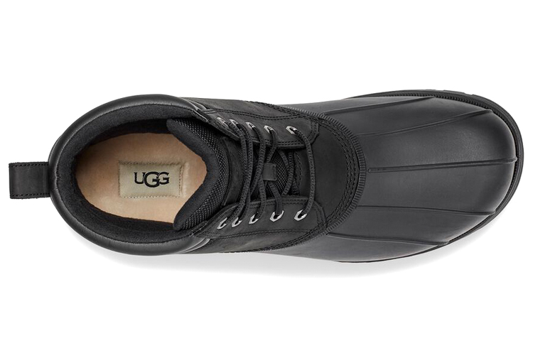 Shop UGG Sepatu Boot Martin Tali 'Comfort Waterproof Hitam' 1123671-BLK