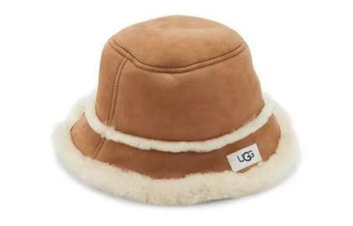 Order Sombrero Pescador de Cuero UGG Khaki Estilo Casual Unisex 20934-SKE
