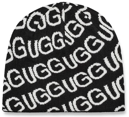 UGG Logo Knit Acrylic Beanie Hat for Men - Black 20968-BLK Buy UGG Logo Knit Acrylic Beanie Hat for Men - Black 20968-BLK